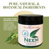 Silk & Stone 100% Pure Neem (Azadirachta Indica) Powder- Natural Healing for Skin, Scalp and Hair- Ingredients