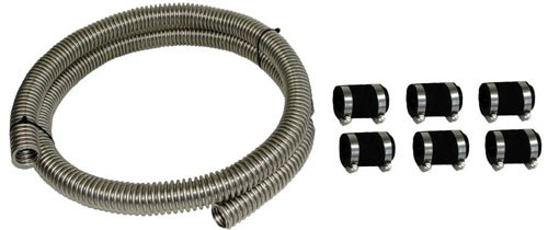 #13883 - Stainless Steel Radiator Hose Kit