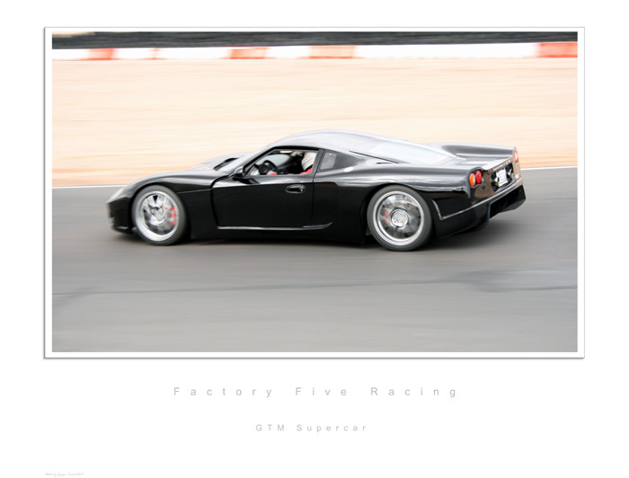 #14881 - Gen 1 GTM Supercar Lithograph, Serial Numbered Limited 1 of 499
