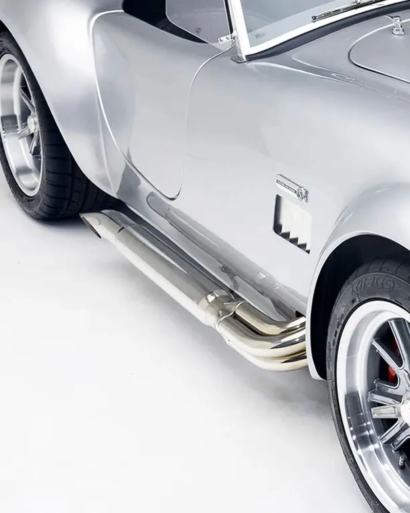 Polished Stainless Steel Side Exhaust