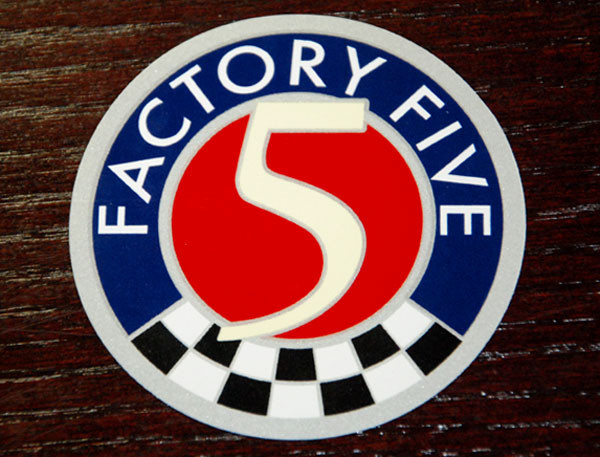 #15503 - Factory Five Logo Sticker