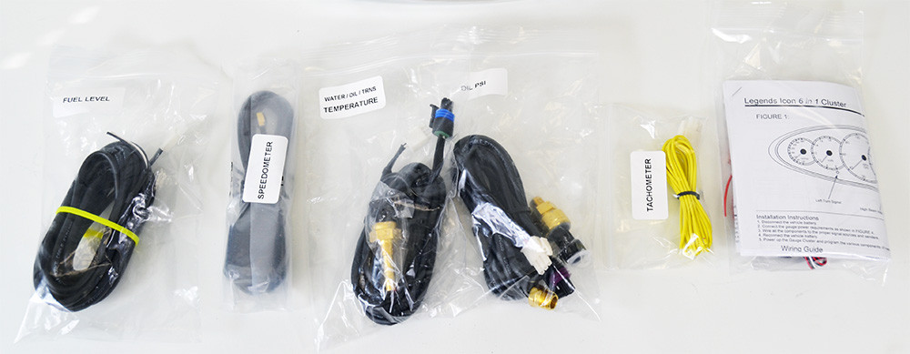 #34034 - Factory Five Hot Rod Gauge Cluster