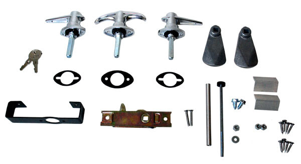 #11019 - Three Lock Set and Fasteners