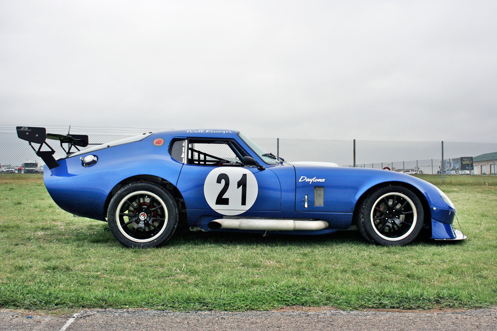 Customer JC Krueger's new Coupe-R aero bumper from the side.