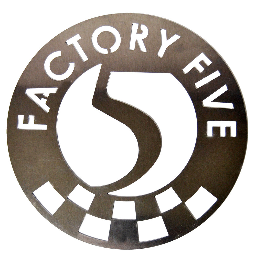 #16371 - 12” Factory Five Aluminum Garage Sign