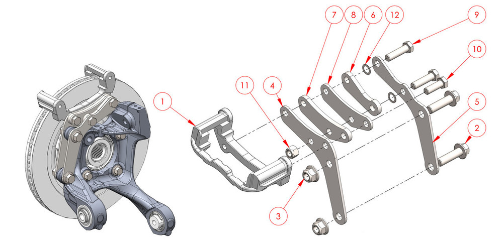 #16237 - 2015 IRS 13" Brake Kit