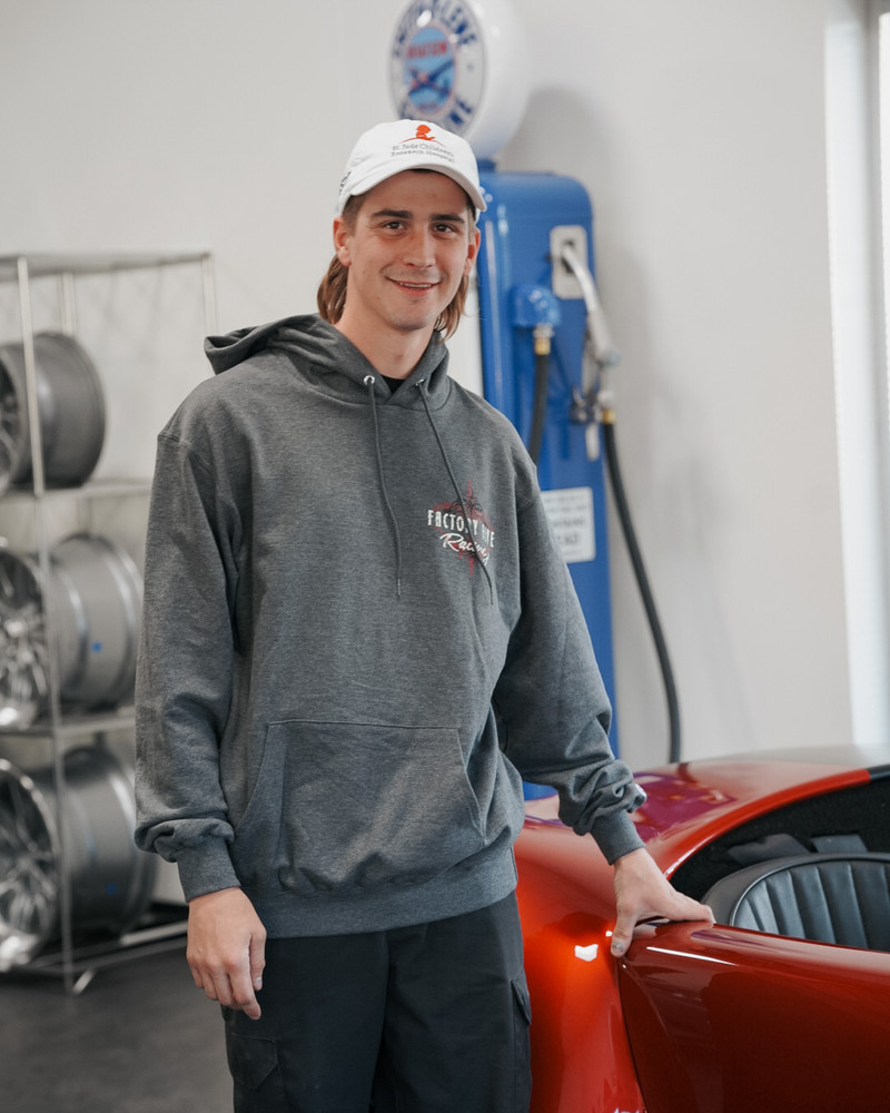 Unisex Gray Factory Five Hoodie