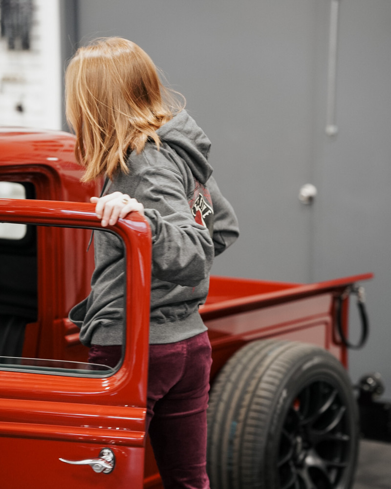 Unisex Gray Factory Five Hoodie