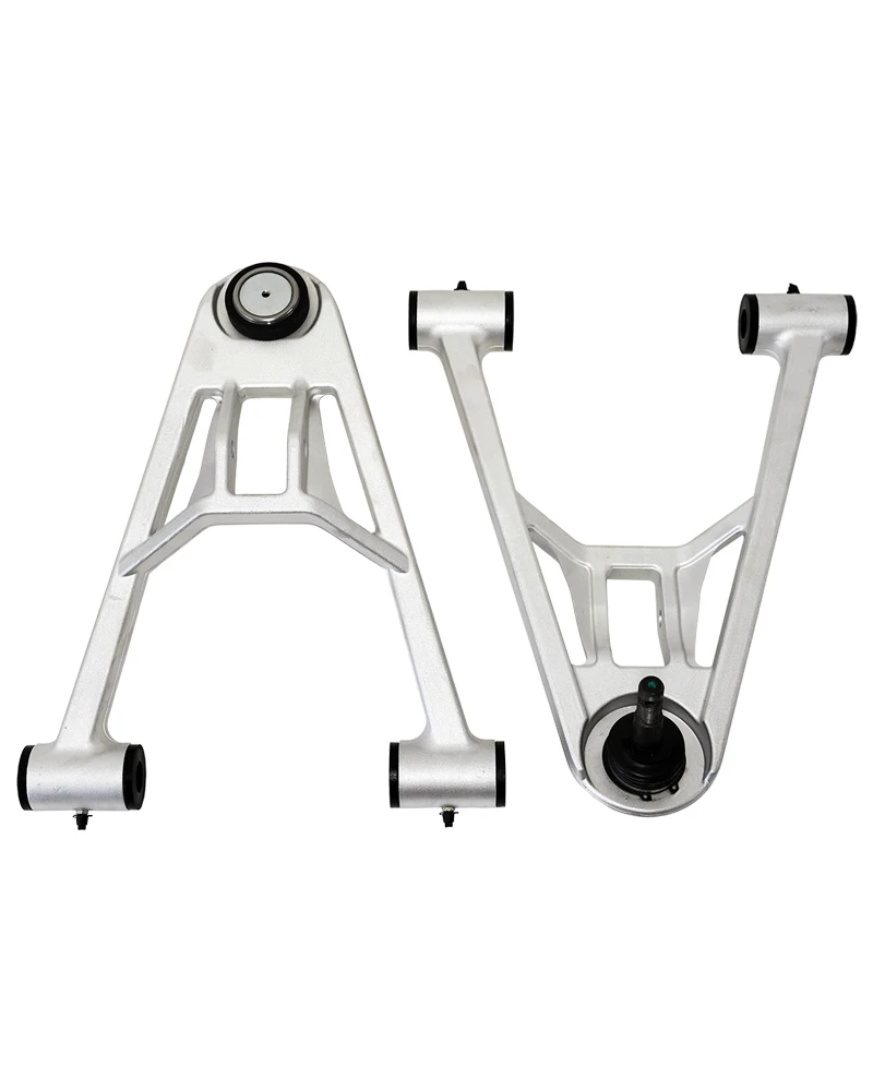 Forged aluminum front lower control arms.