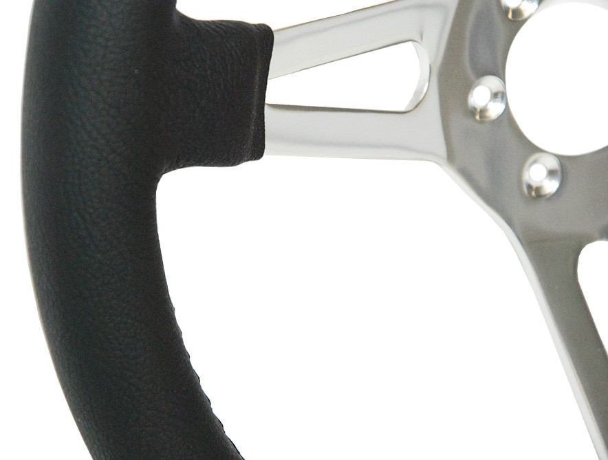 #12451 - 14" Leather Steering Wheel - Factory Five Parts Catalog