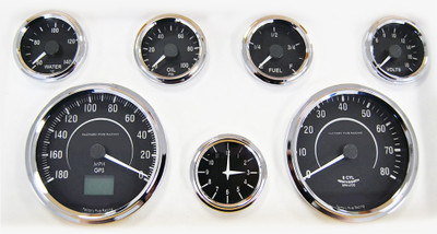 #16007 - Factory Five Vintage Gauge Set w/GPS Speedometer