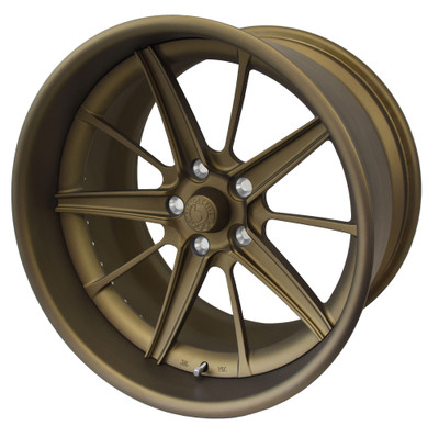 #16742 - Bronze 18" Ten Spoke Sunburst Style Wheels