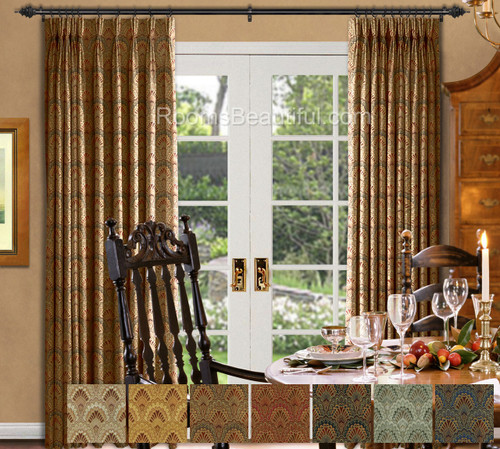 PALMANOVA - Custom Drapery Panels Set PALMANOVA - Custom Drapery Panels Set