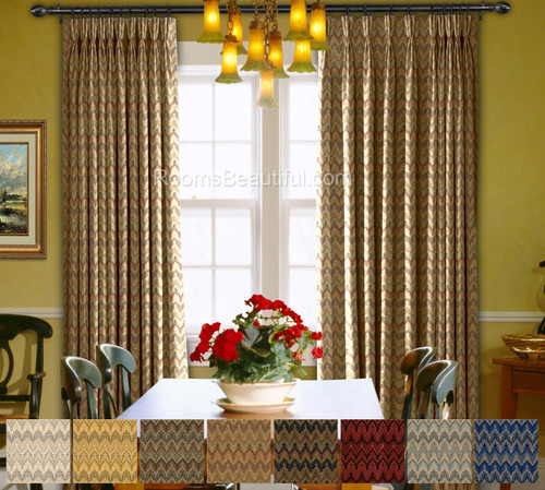 ROYALE - Custom Drapery Panels Set ROYALE - Custom Drapery Panels Set