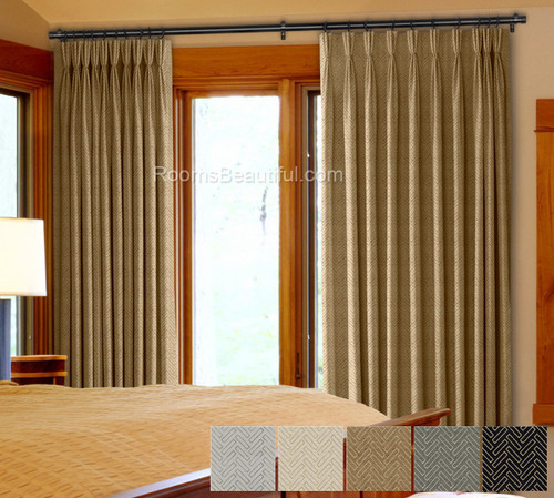 RAVENNA - Custom Drapery Panels Set