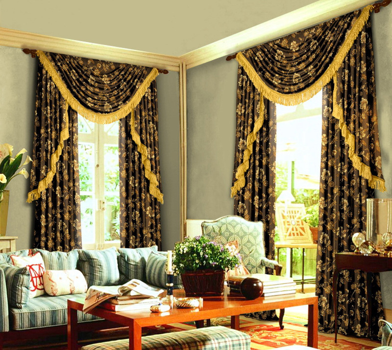 VENEZIA - Scarf Swag Valance and Panels Set VENEZIA - Scarf Swag Valance and Panels Set