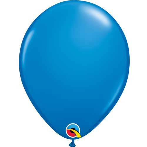 Qualatex 11" Standard Dark Blue Latex Balloon MTRADE Singapore