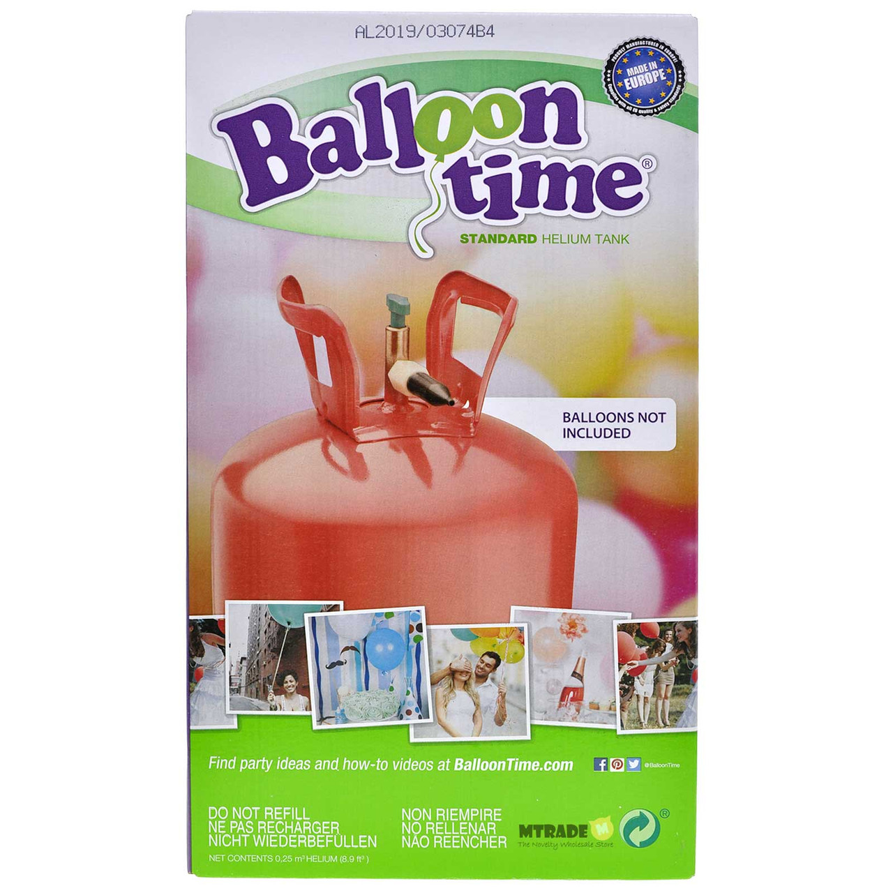 Disposable Helium Balloon Tank Singapore Balloon Time Helium Kit
