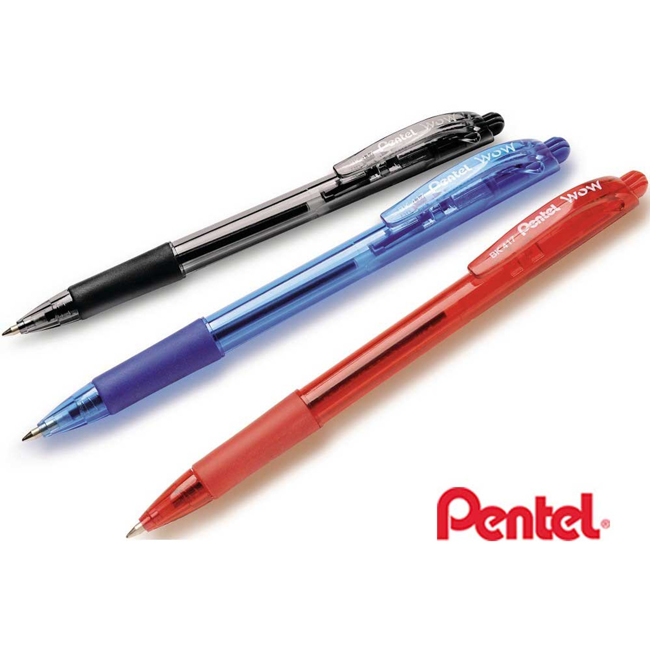 Pentel wow retractable ballpoint pen Clearance