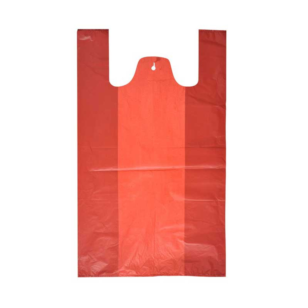 red plastic bag