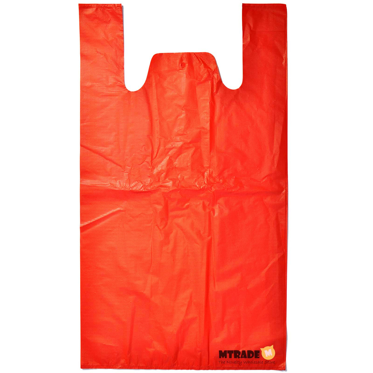 red plastic bag