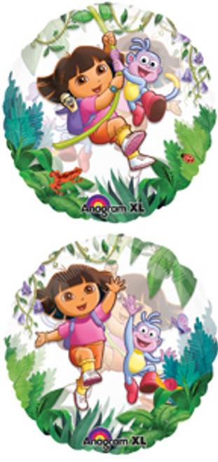 26" Dora The Explorer See Thru Balloon