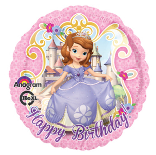 17" Sofia The First Birthday Balloon