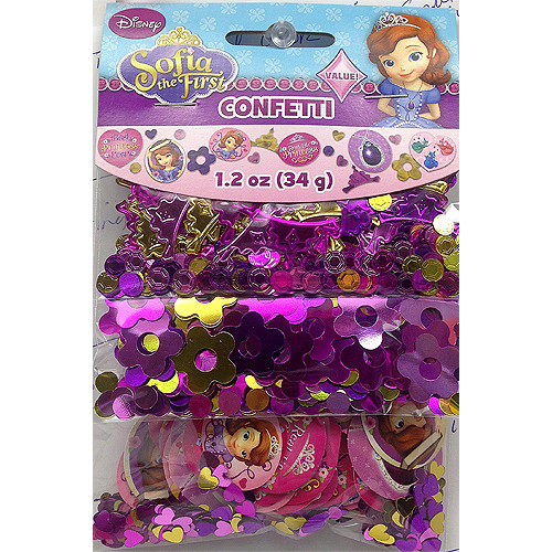 Sofia The First Value Confetti Pack