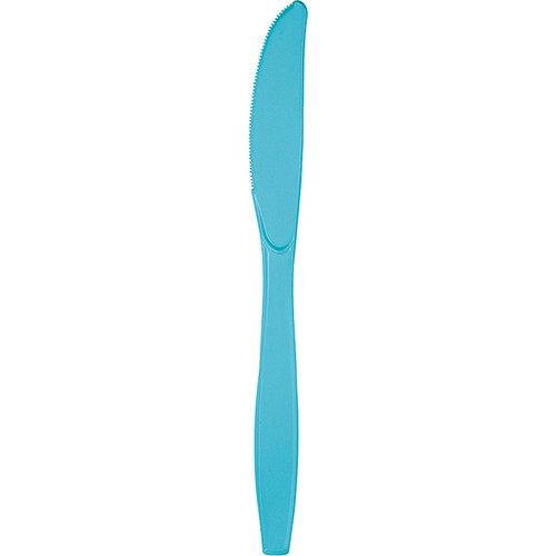 Bermuda Blue Plastic Knife