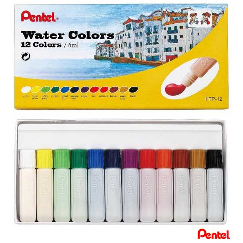 Pentel Water Colors 12 colors/box