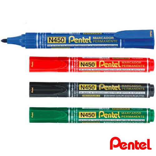 Pentel Refillable Permanent Marker N450