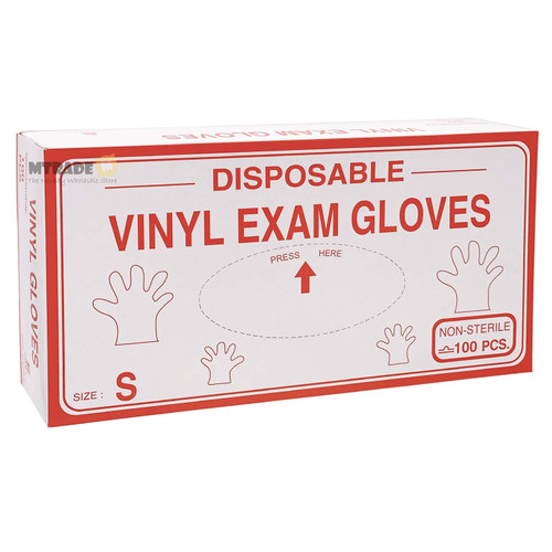 Disposable Small Vinyl Gloves 100pcs/box