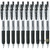 [Bundle 10pcs] Zebra Sarasa Clip Gel Pen 0.5mm B-JJ15 (Black)