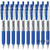 [Bundle 10pcs] Zebra Sarasa Clip Gel Pen 0.5mm B-JJ15 (Blue)