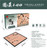 Large Magnetic I-Go Board Game