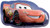 30" Cars Lightning McQueen Super Shape Balloon