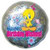 18" Tweety Birthday Wishes Holographic Balloon