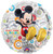 18" Mickey's Clubhouse Clearly Foil Balloon