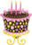 38" Decorated Cake Super Shape Balloon