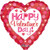 32" Valentine Pink & Red Jumbo Balloon