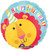 17" Fisher Price Circus Lion 1st Birthday Balloon