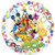 17" Mickey & Friends Birthday Party Balloon