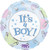 18" It's a Boy Dots & Pins Balloon