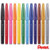 Pentel Touch Brush Sign Pen 12-Color Pack 