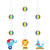 Circus Party Hanging Cutouts