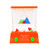 Triangle Puzzle Water Game Assorted Color 1pcs