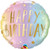 18" Birthday Pastel Ombre Foil Balloon