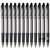 Pentel WOW Retractable Ballpoint Pen 0.7mm BK417-A (Black Ink) 12pcs/box