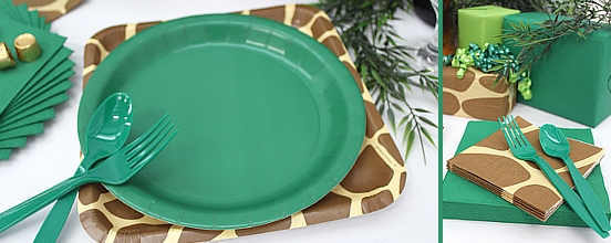 Green Tableware