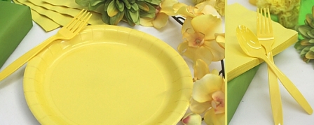 Light Yellow Tableware